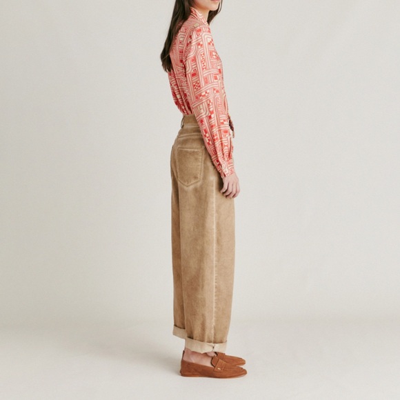 Momonì Fucsia Bis Pant - Sand - Picture 3 of 7